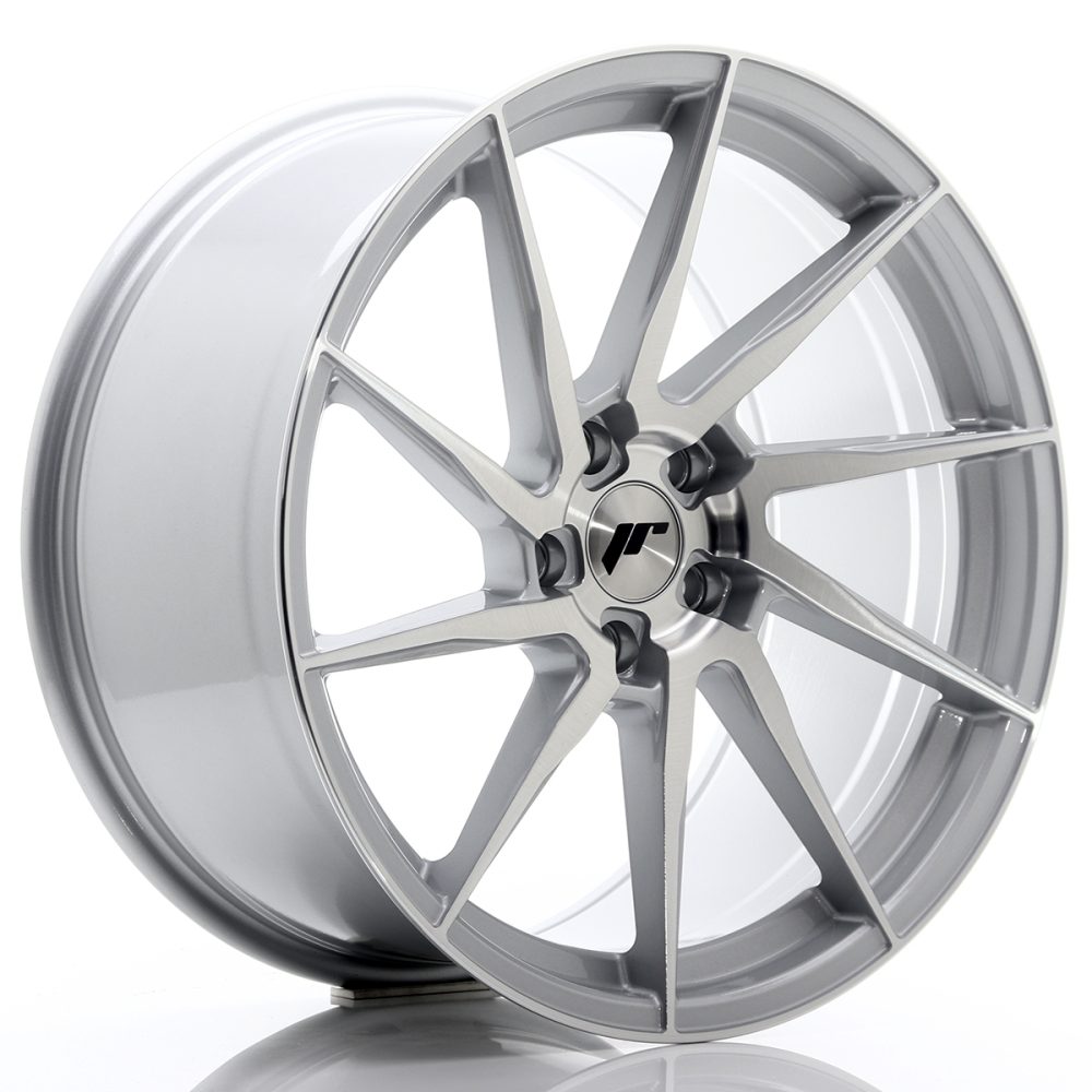 JR Wheels JR36 9.5x19 5x100 ET20 Silver Felgen