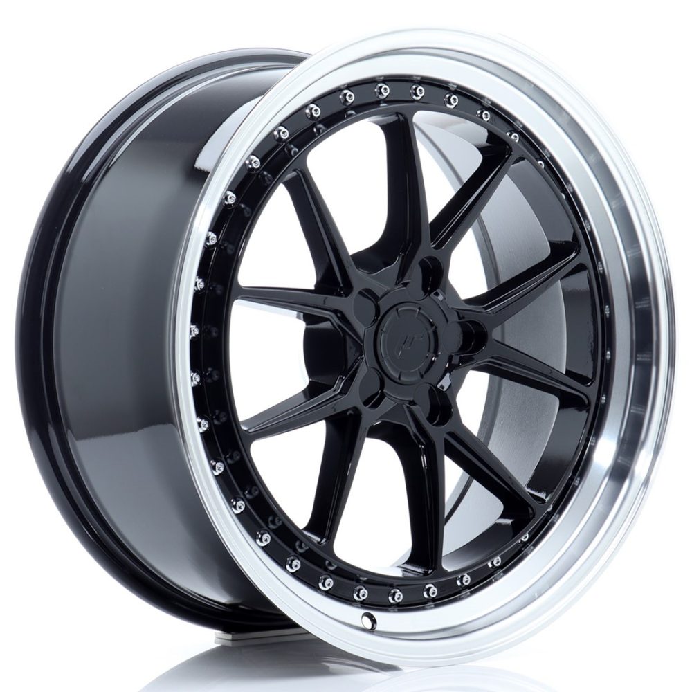 JR Wheels JR40 8.5x18 5x100 ET15 Black Felgen
