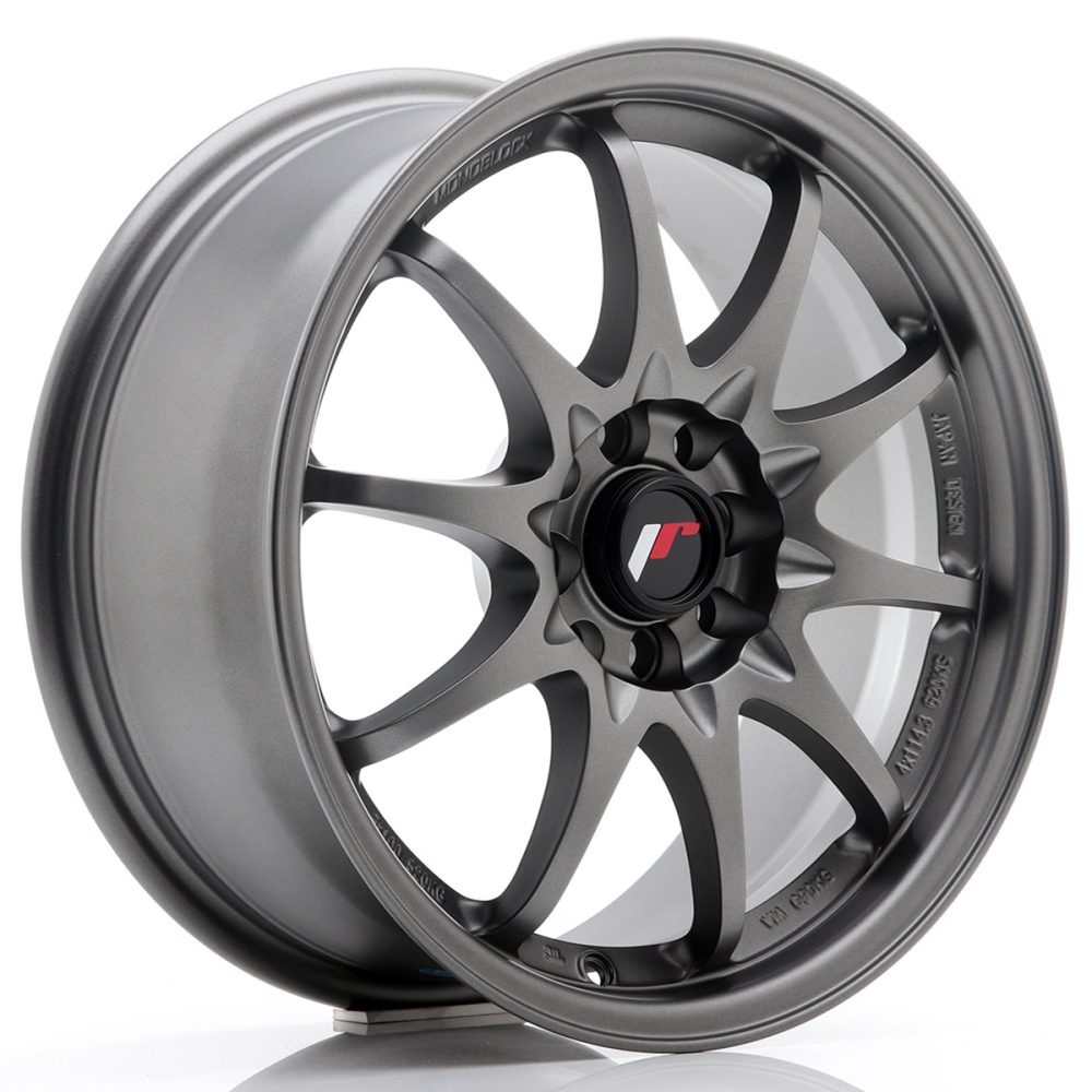 Felgen JR Wheels JR5 7.5x17 5x114.3 ET35 Gun Metal