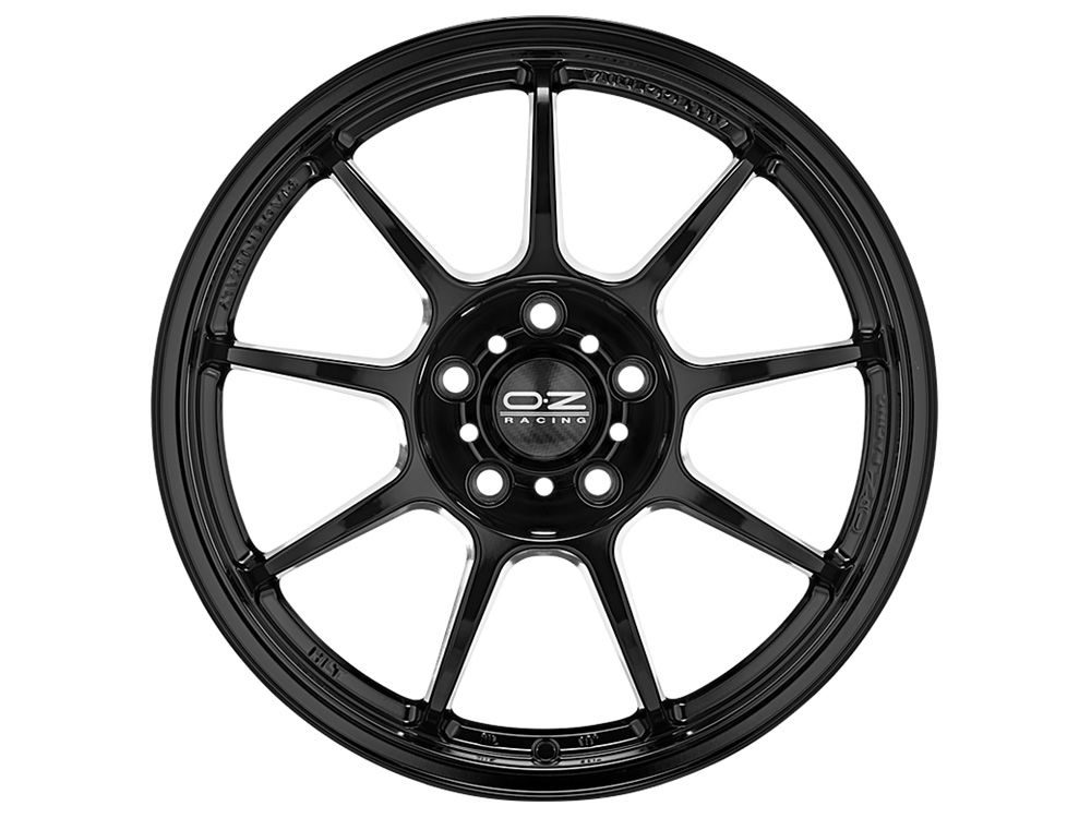 OZ ALLEGGERITA HLT 8.0x17 5x120 ET40 GLOSS BLACK Felgen