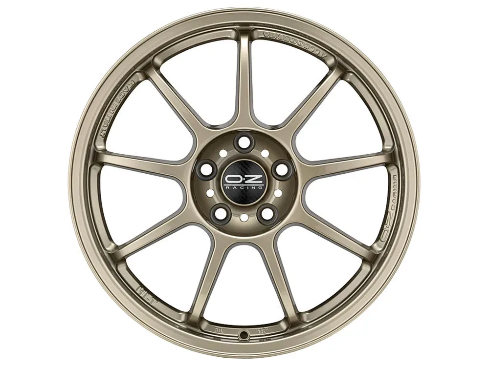 OZ ALLEGGERITA HLT 8.5x18 5x114.3 ET55 WHITE GOLD Felgen