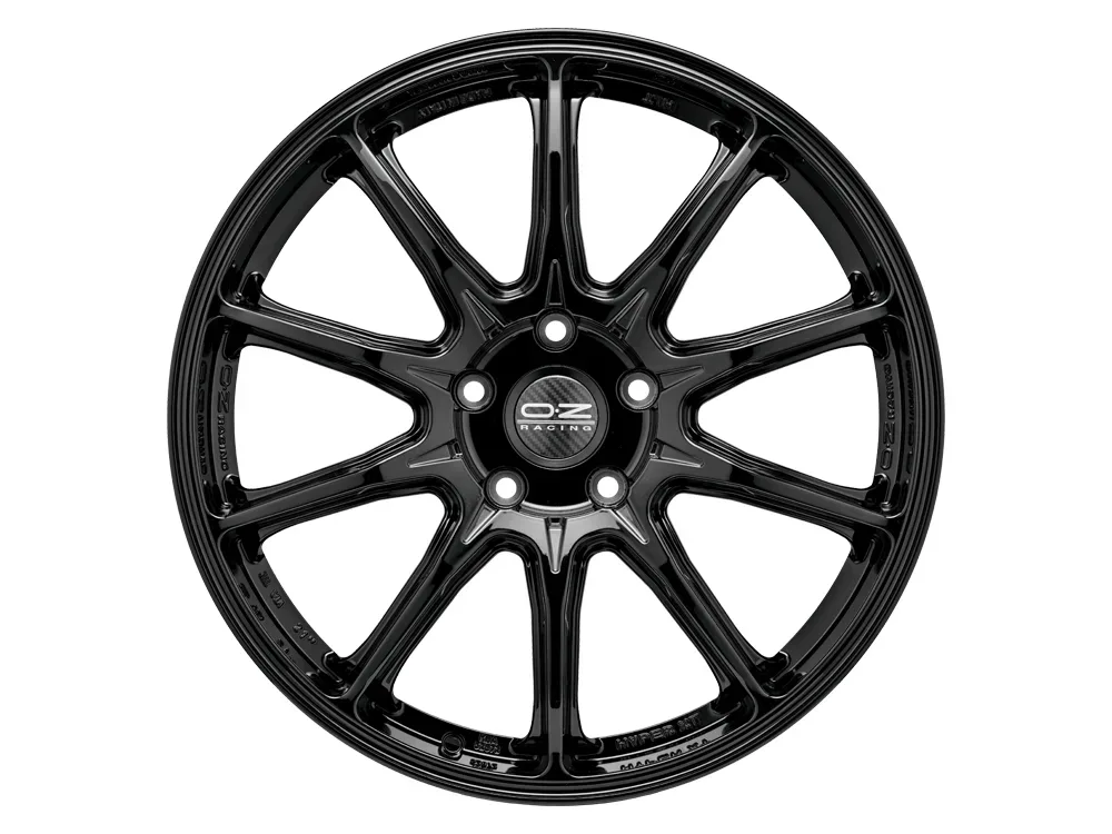 OZ HYPER XT HLT 9.0x20 5x120 ET40 GLOSS BLACK Felgen
