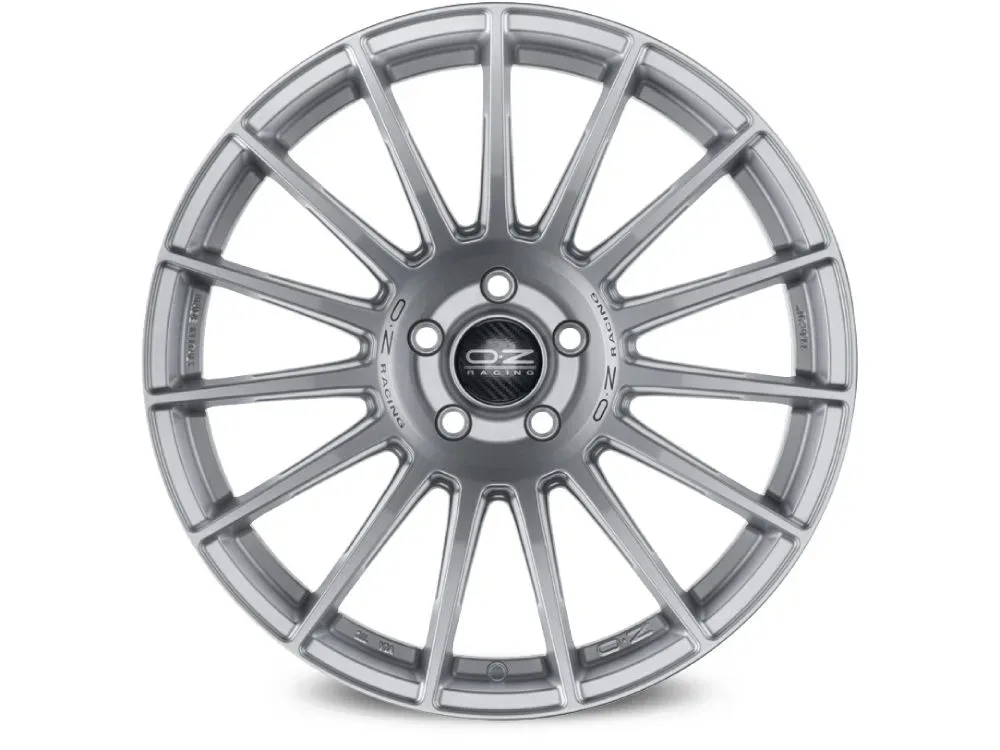 OZ SUPERTURISMO DAKAR 10.0x20 5x120 ET40 MATT RACE SILVER BLACK LETTERING Felgen