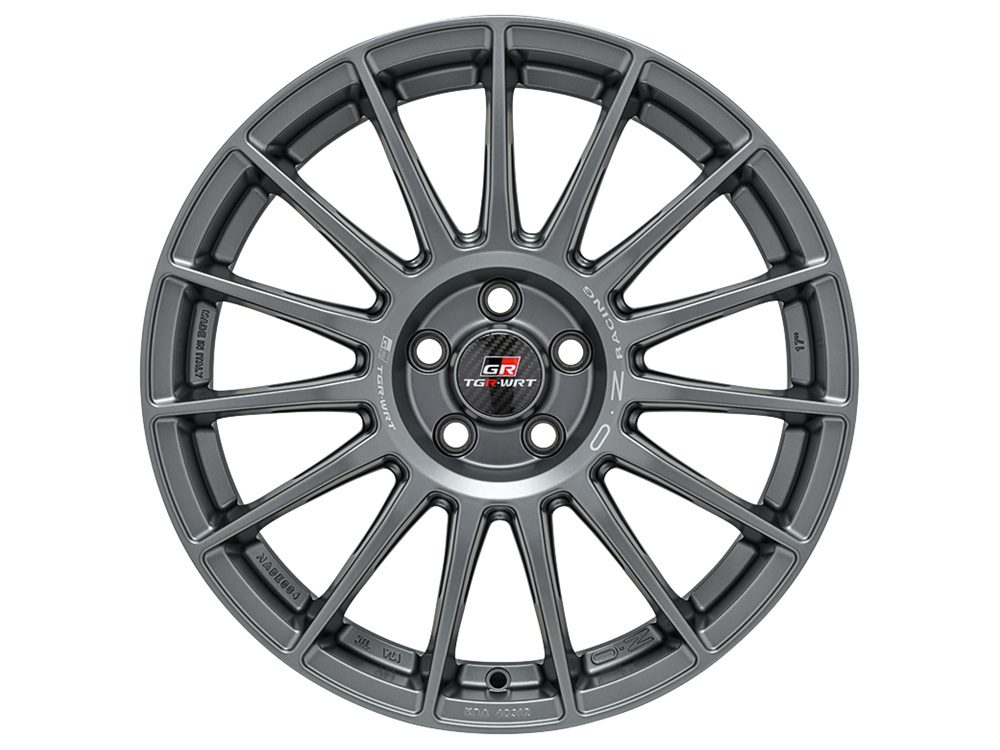 OZ SUPERTURISMO TGR-WRT 9.0x21 5x120 ET45 MATT BLACK + SILVER LETTERING Felgen