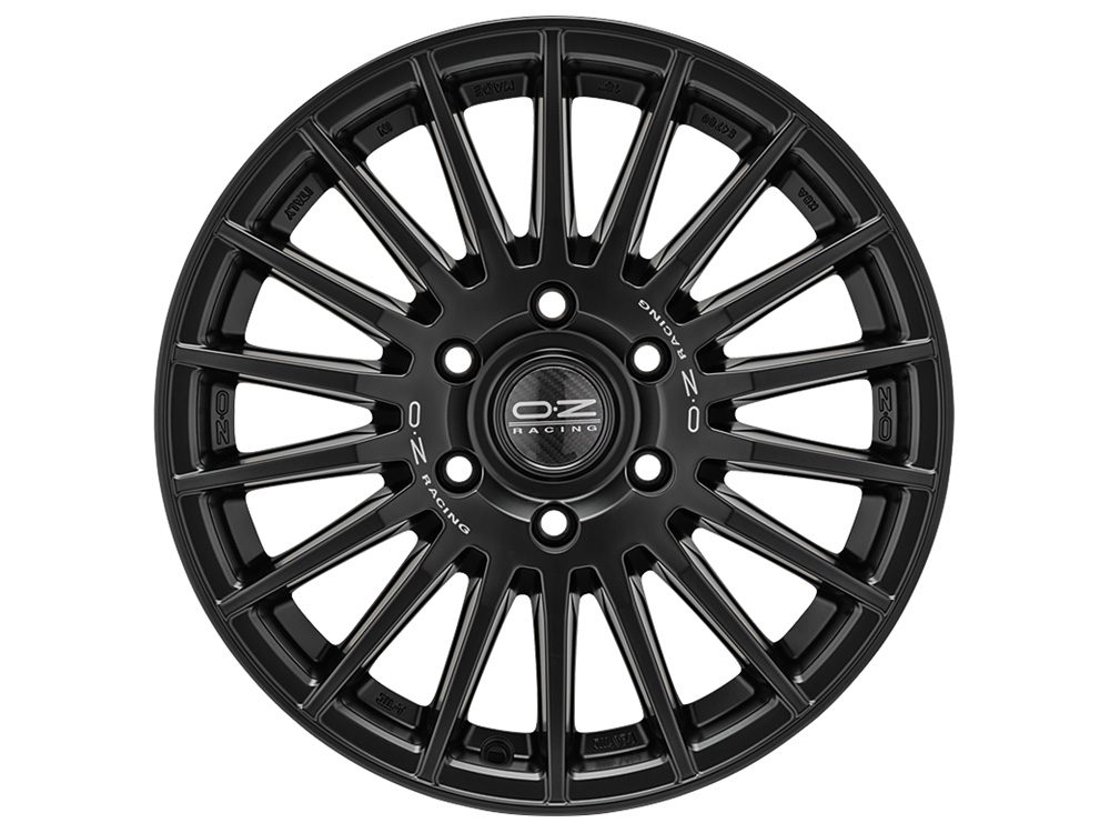 OZ RALLY DESERT 8.0x18 6x139.7 ET45 MATT BLACK SILVER LETTERING Felgen