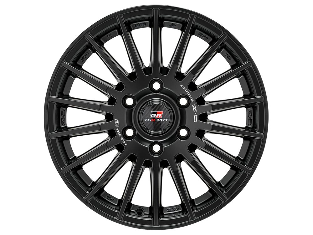 Felgen OZ RALLY DESERT TGR-WRT 8.0x18 6x139.7 ET50 Matt Black + Silver Lettering