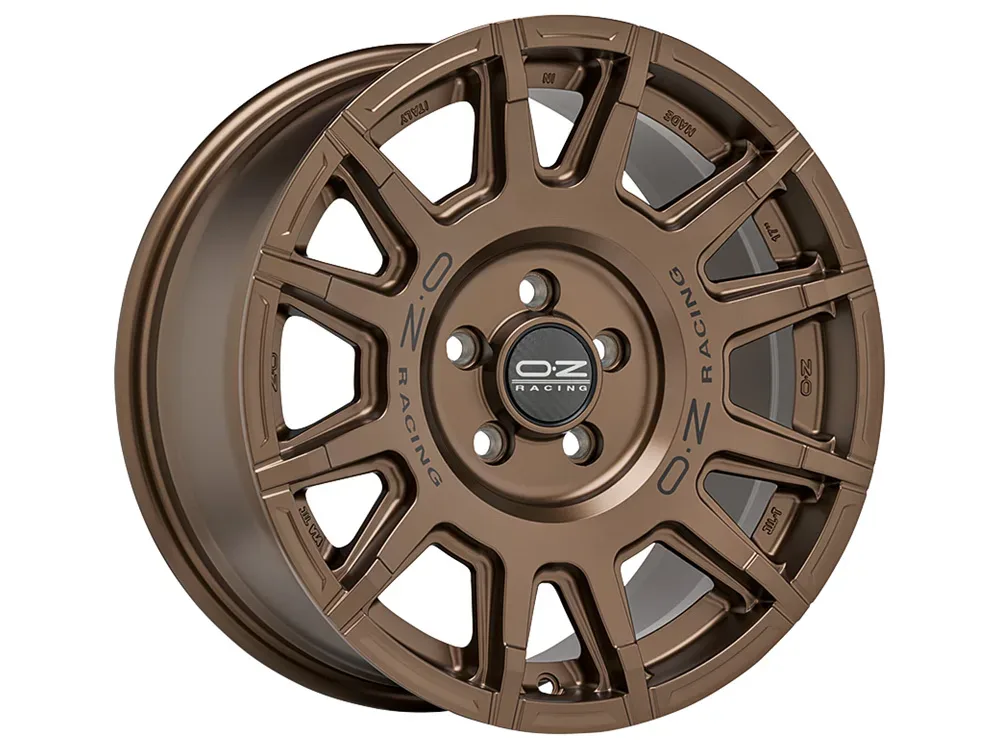 Felgen OZ RALLY LEGEND 8.0x17 5x127 ET0 Matt Bronze + Black Lettering