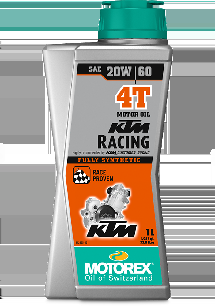 Motorex 4T KTM Racing 20W60 Motoröl 1L