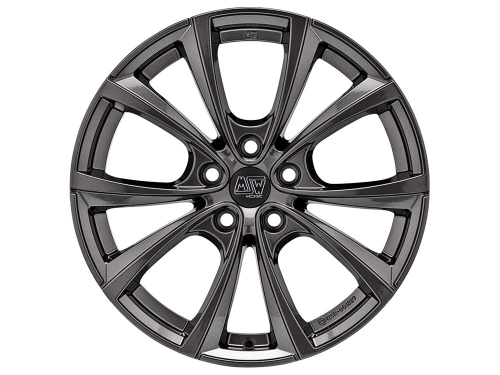 Felgen MSW 27T 10.5x19 5x120 ET45 Gloss Dark Grey