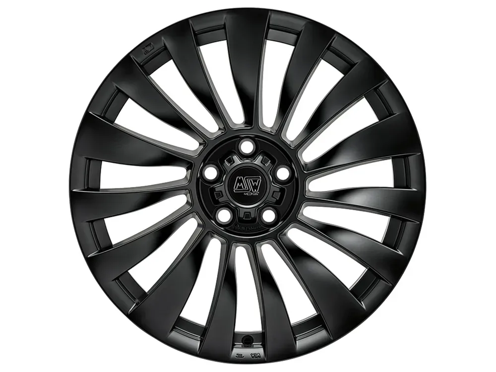 MSW 37T 8.5x19 5x114.3 ET35 MATT BLACK Felgen