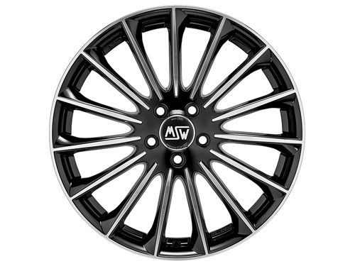 Felgen MSW 30 8.5x20 5x112 ET20 Black Full Polished (gbfp)