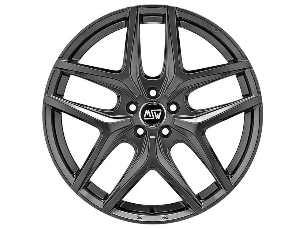 MSW 40 7.0x17 5x114.3 ET40 GLOSS GUN METAL Felgen