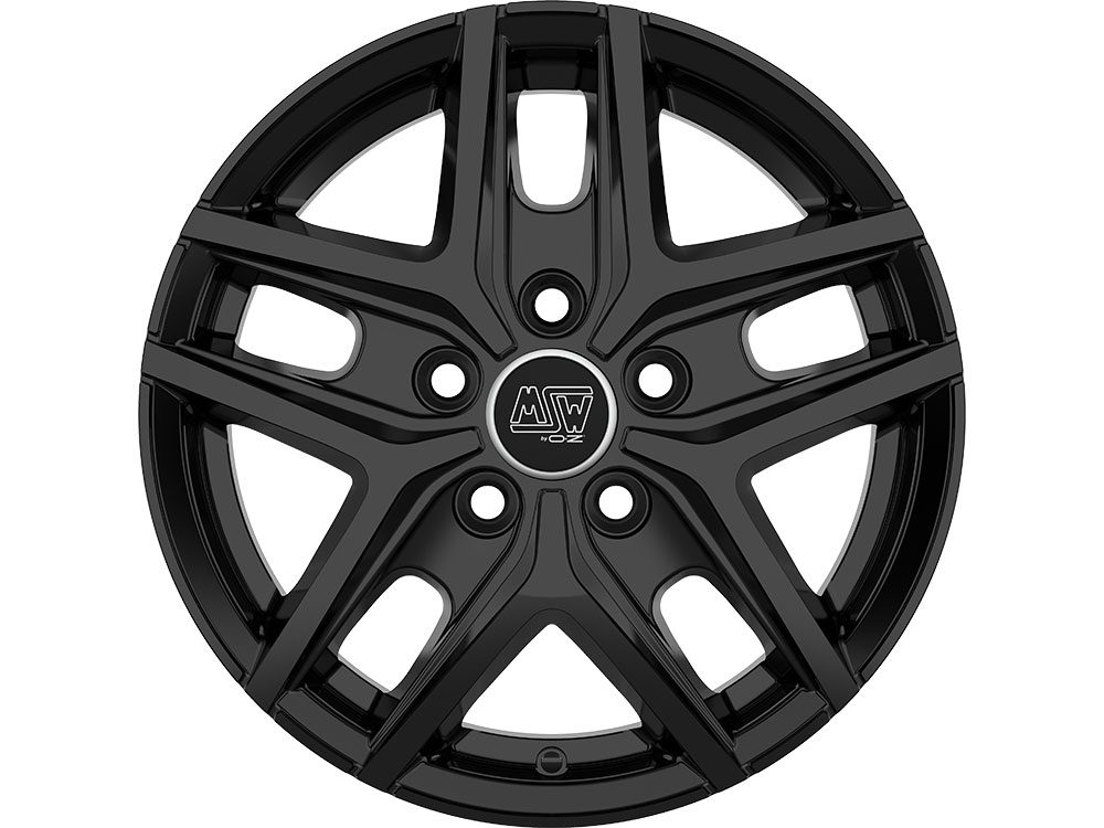 MSW 40 VAN 6.5x16 5x130 ET65 GLOSS BLACK Felgen