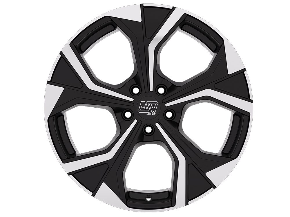 MSW 43 8.5x20 5x112 ET28 GLOSS BLACK FULL POLISHED Felgen