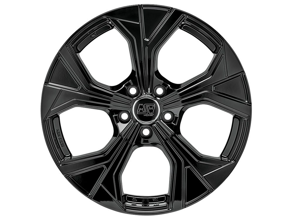 Felgen MSW 43 8.0x18 5x112 ET50 Gloss Black