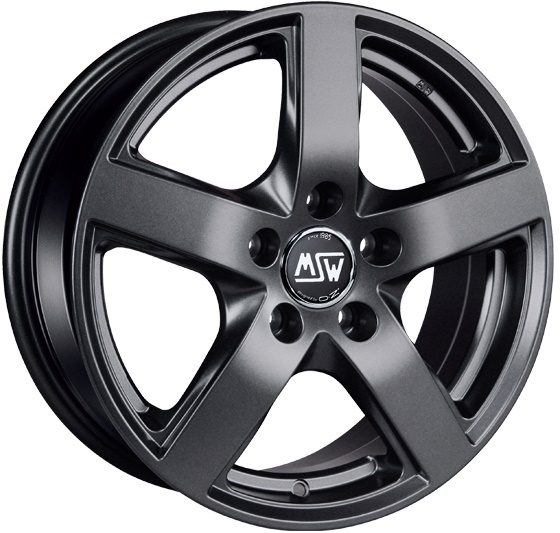 MSW 55 6.5x16 5x112 ET54 MATT DARK GREY Felgen