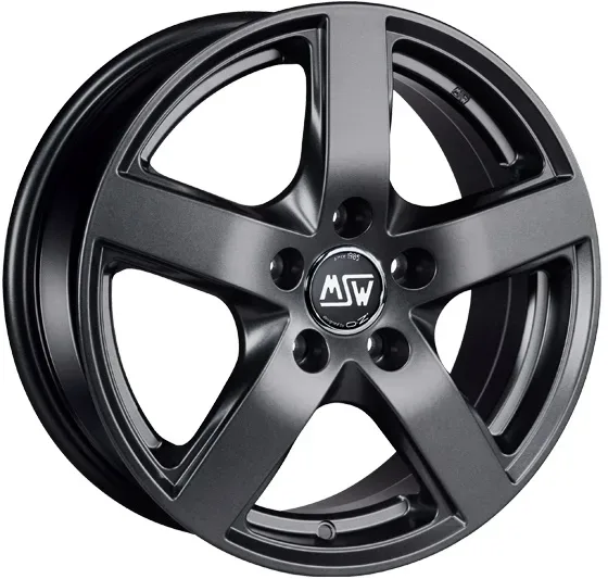 MSW 55 6.5x16 5x112 ET54 MATT DARK GREY Felgen
