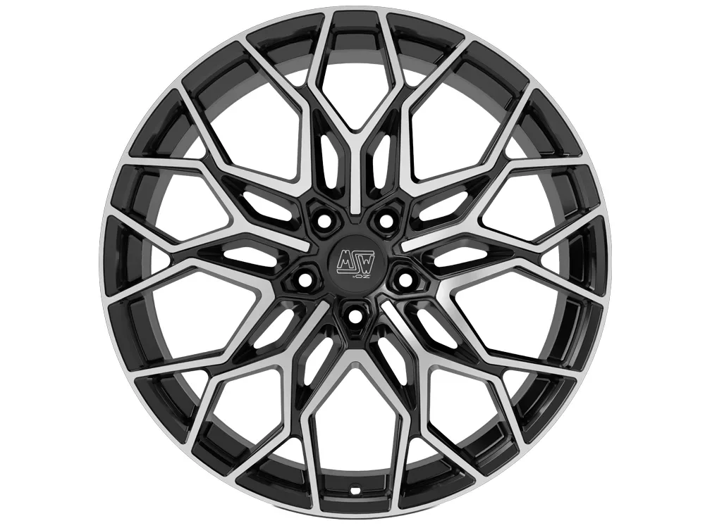 MSW 51 10.0x20 5x120 ET39 GLOSS BLACK FULL POLISHED Felgen