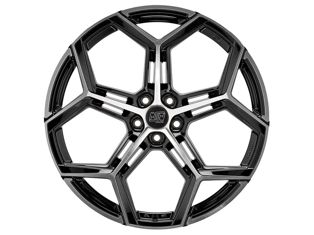 MSW 53 8.5x20 5x112 ET45 GLOSS BLACK FULL POLISHED Felgen
