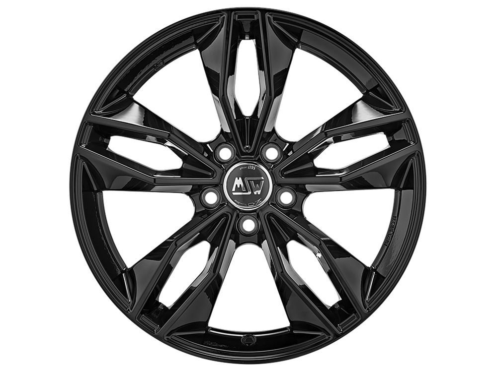 Felgen MSW 71 8.0x19 5x112 ET35 Gloss Black