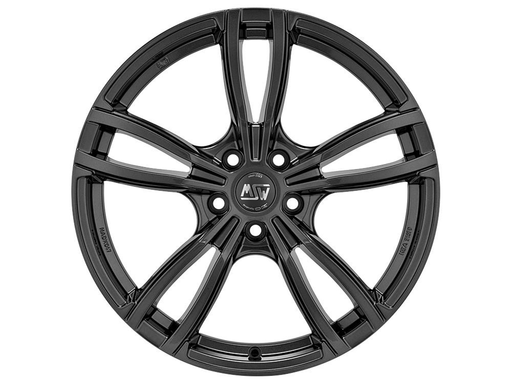 MSW 73 8.0x19 5x112 ET35 GLOSS DARK GREY Felgen