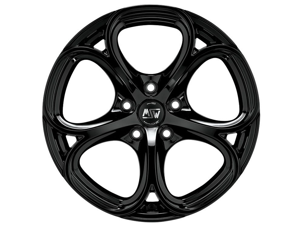 MSW 82 8.0x18 5x100 ET40 GLOSS BLACK Felgen