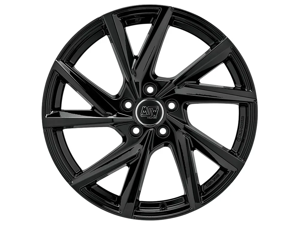 MSW 83 7.0x17 5x110 ET35 GLOSS BLACK Felgen