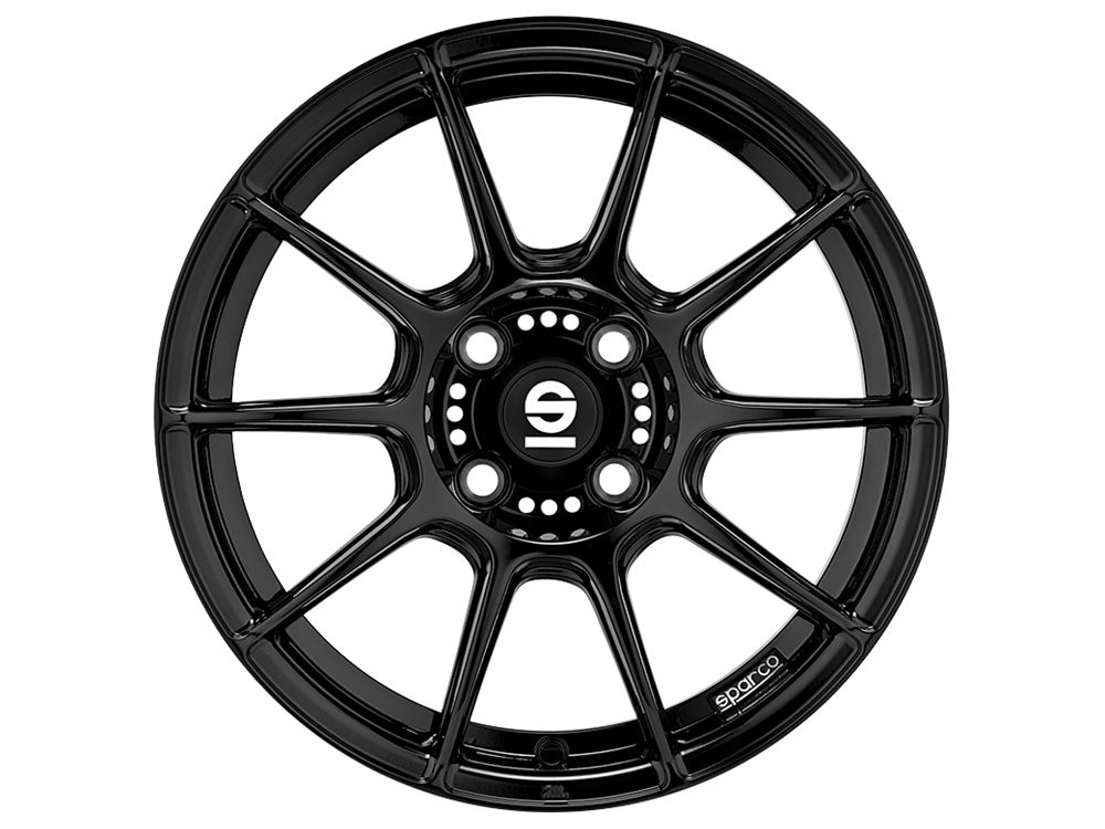 Sparco FF1 7.0x15 4x100 ET25 GLOSS BLACK Felgen