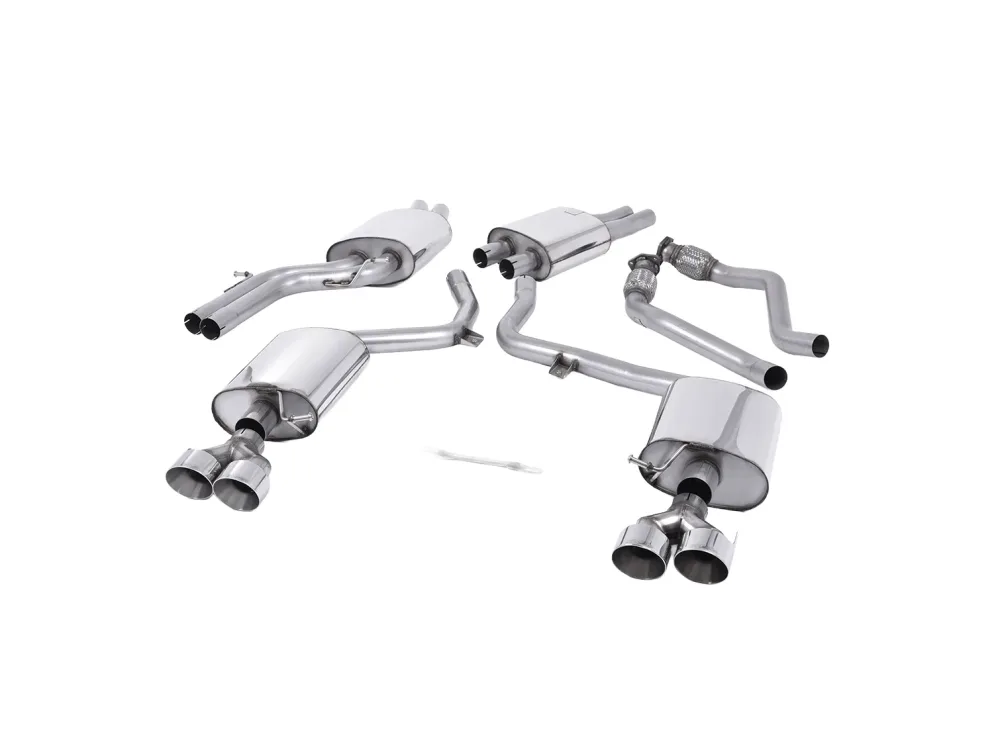 Cat-Back Milltek  60.3 Quad GT-100 Polished