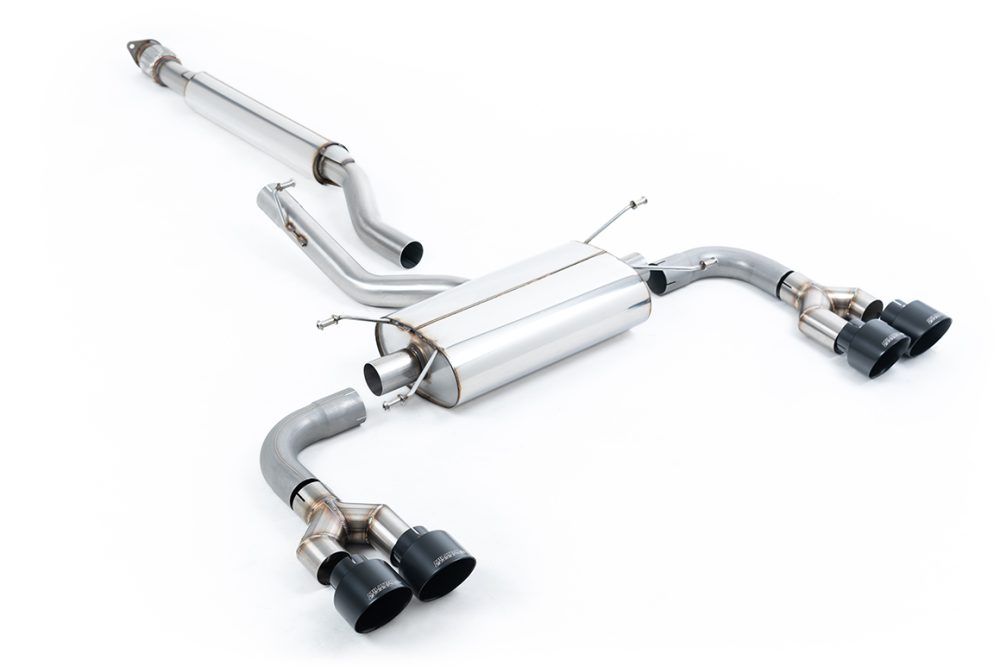 Cat-Back Milltek  63.5 Quad 100mm GT100B