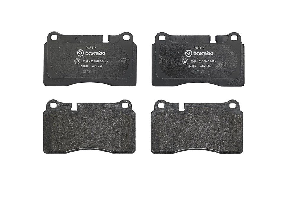 Bremsbeläge Vorne  Brembo HP-2000 für AUDI A3 Sportback (8PA)  RS3 quattro 340ps