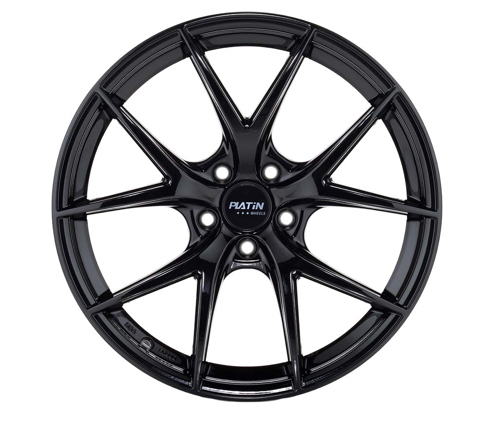 Platin P94 8.5x20 5x108 ET45 SCHWARZ Felgen