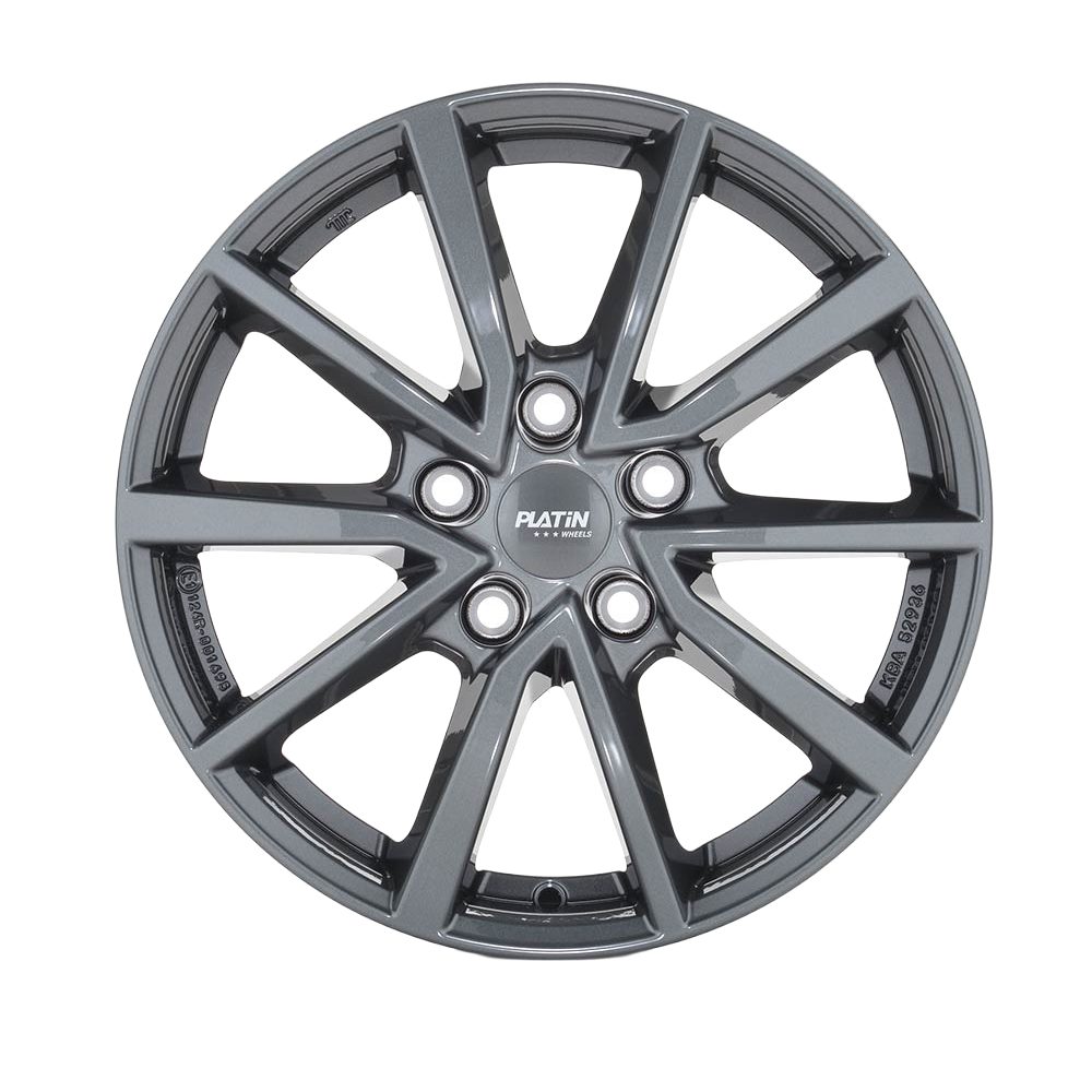 Felgen Platin P95 6.0x16 5x112 ET43 Dark Grey