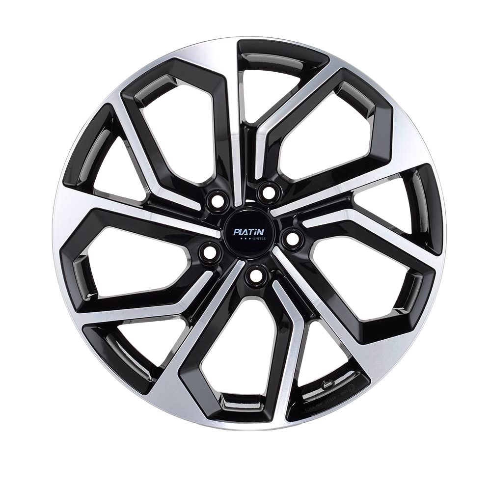 Felgen Platin P97 7.5x18 5x112 ET40 Black Polished
