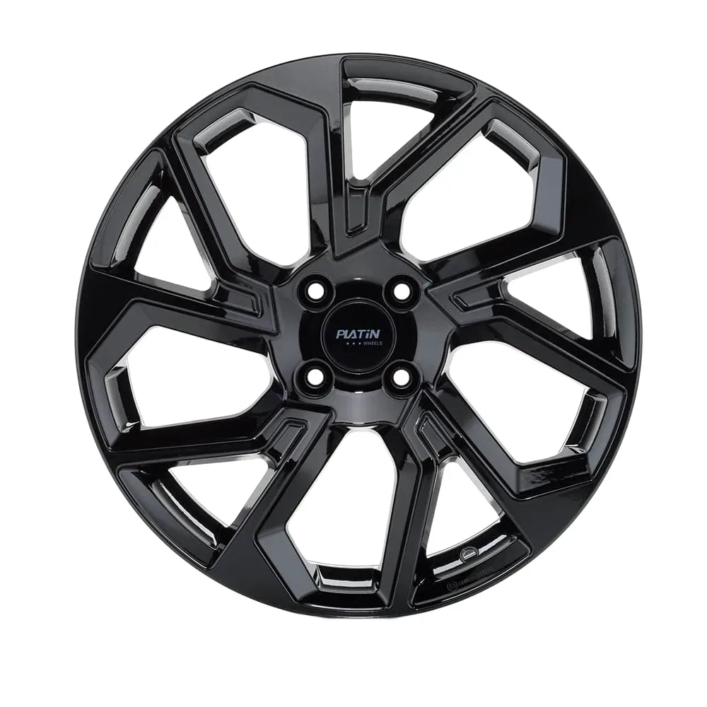 Platin P103 6.0x17 4x108 ET32 BLACK GLOSSY Felgen