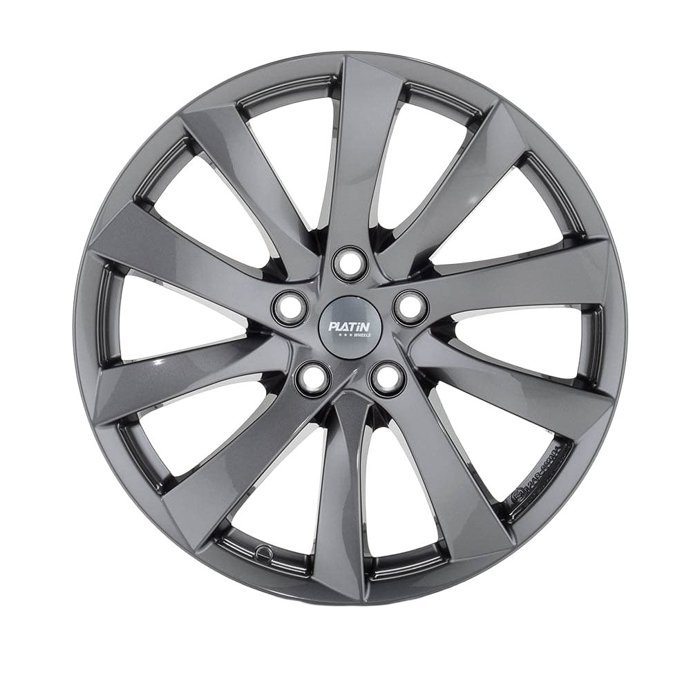 Felgen Platin P106 9.5x19 5x114.3 ET45 Dark Anthrazit