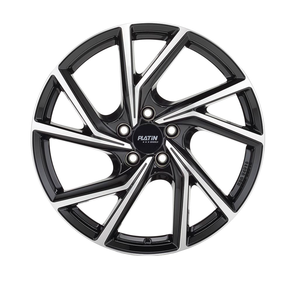 Felgen Platin P107 7.0x19 5x112 ET49 D-schwarz Fr.pol