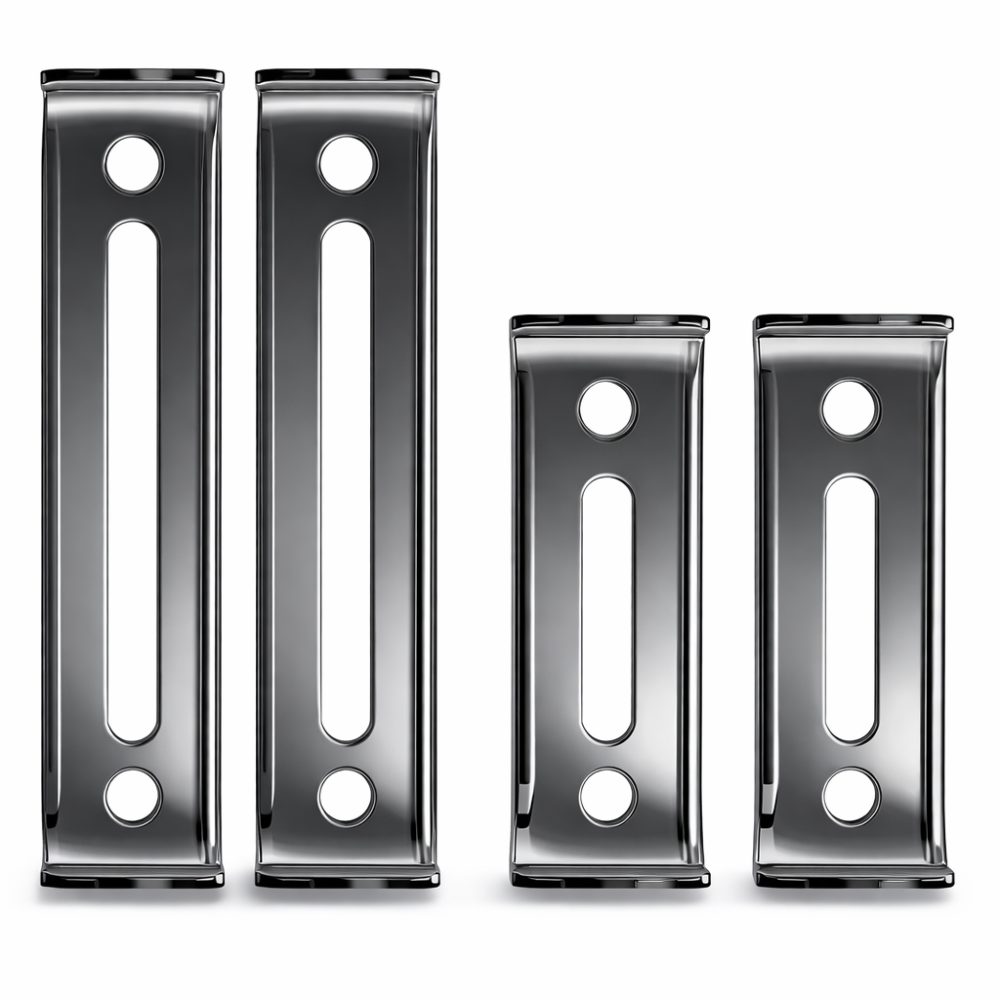 ProKlick  Midnight Black Rahmenlose Kennzeichenhalter (Langformat)