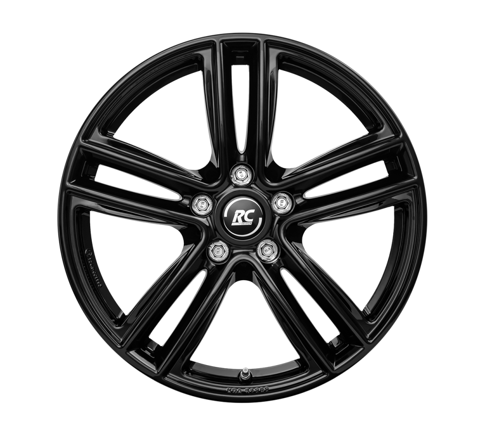 Felgen RC Design RC27 7.0x18 5x114.3 ET35 Schwarz Glanz