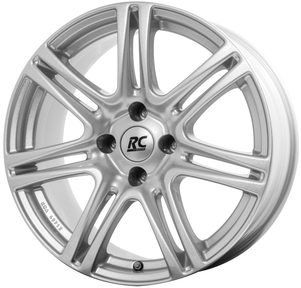 Felgen RC Design RC28 7.0x16 4x100 ET38 Kristallsilber