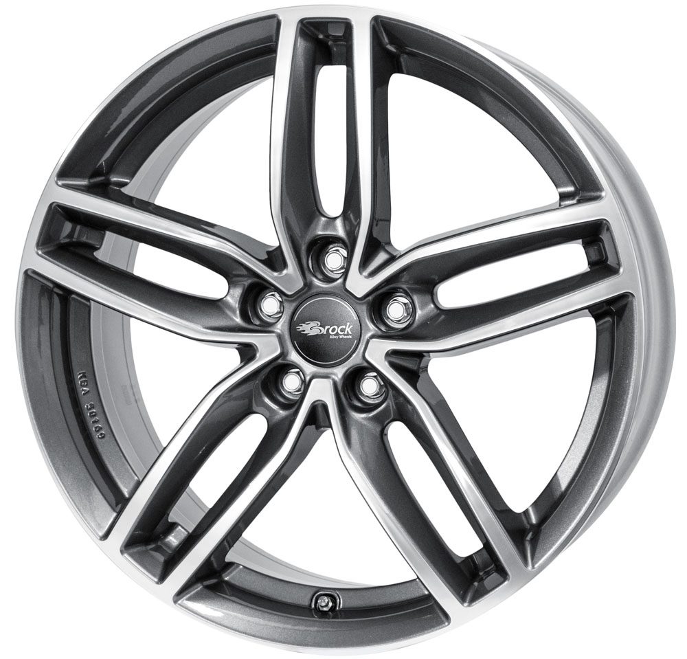 Felgen RC Design RC29 8.5x20 5x112 ET45 Himalaya Grey Voll-poliert