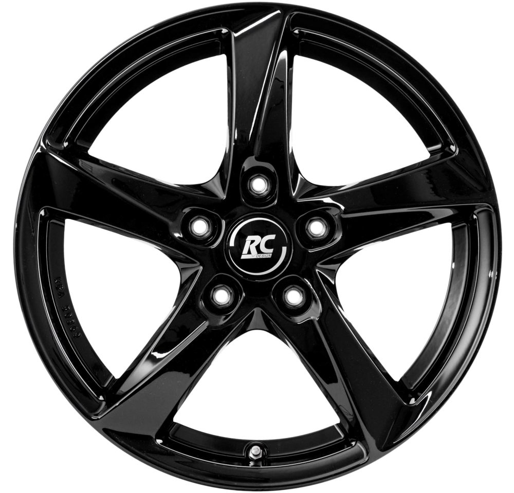 RC Design RC30 7.5x18 5x110 ET37 Schwarz Glanz Felgen