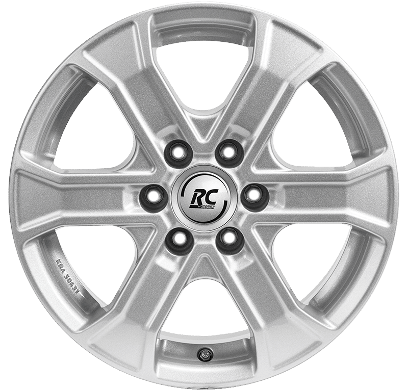 RC Design RC31 7.0x16 6x120 ET45 Kristallsilber Felgen