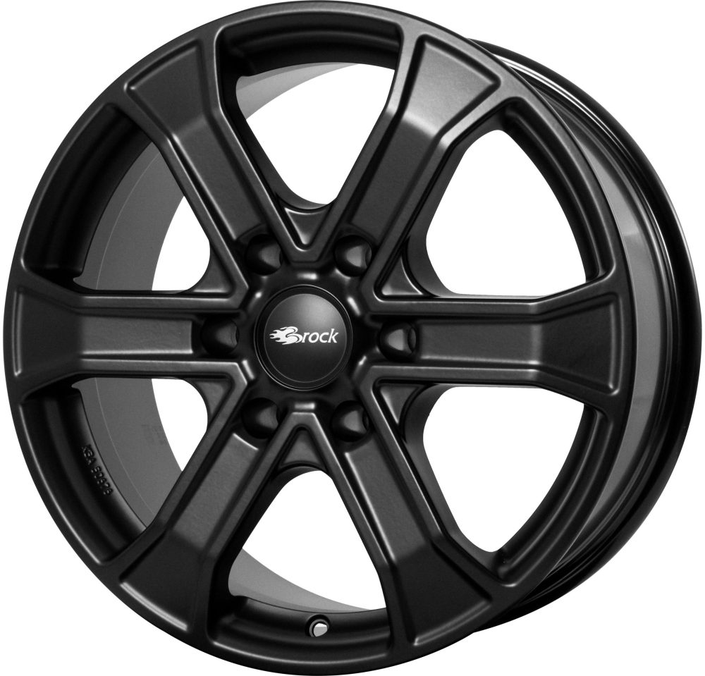 RC Design RC31 7.0x16 6x139.7 ET42 Satin Black Matt Felgen