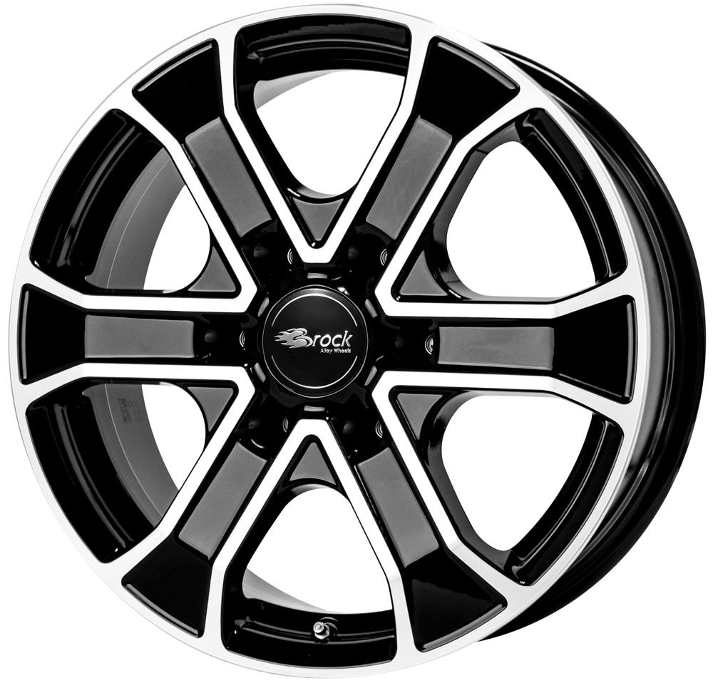 RC Design RC31 7.0x17 6x139.7 ET38 Schwarz Glanz Voll-Poliert Felgen