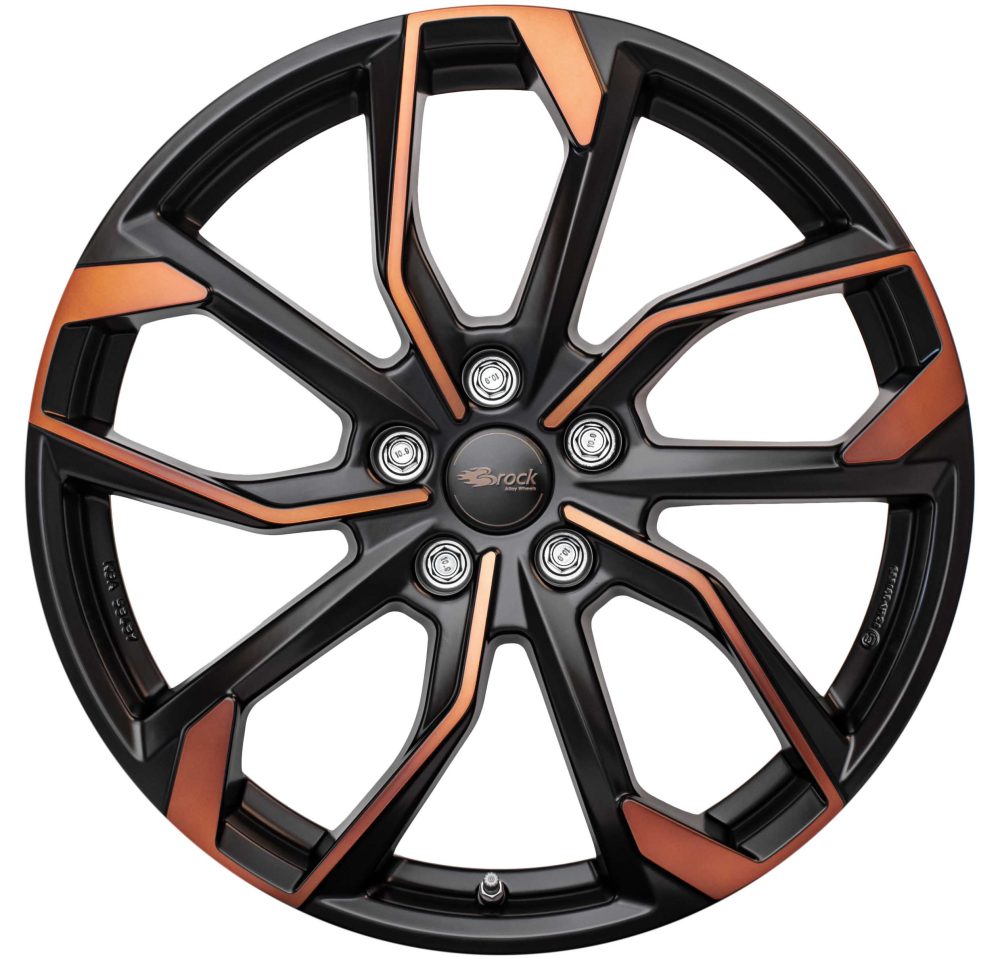 Felgen RC Design RC34 8.0x19 5x112 ET45 Black Orange Matt