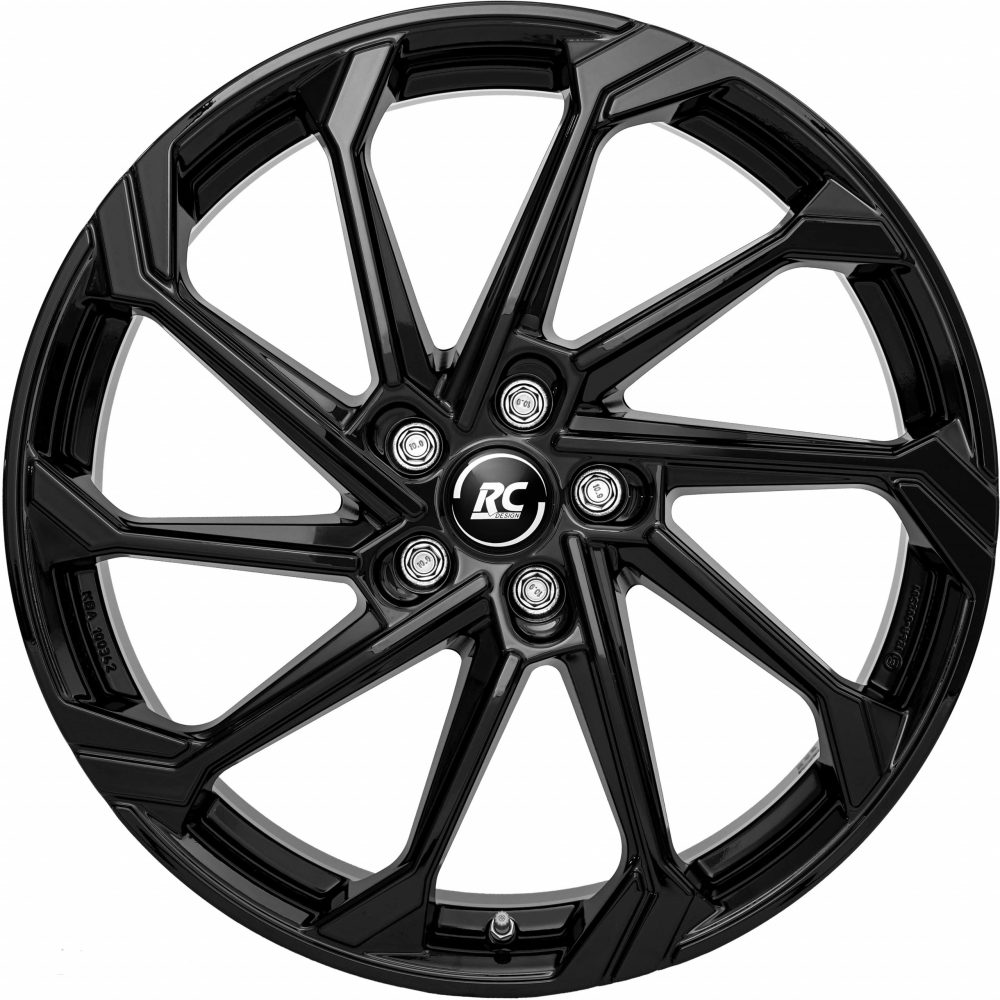 Felgen RC Design RC36 7.5x20 5x130 ET32 Schwarz Glanz