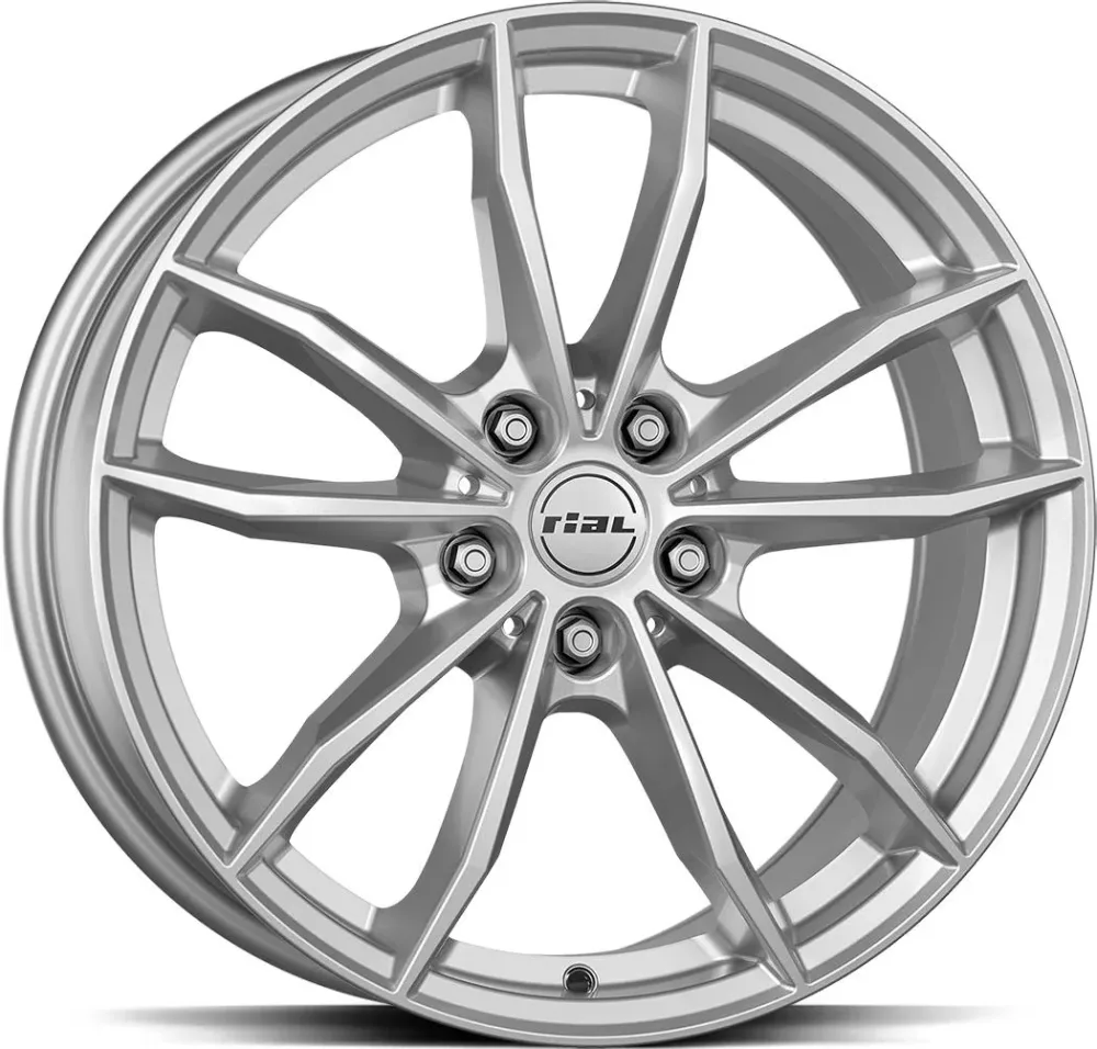 RIAL X12 8.0x19 5x120 ET58 polar-silver Felgen