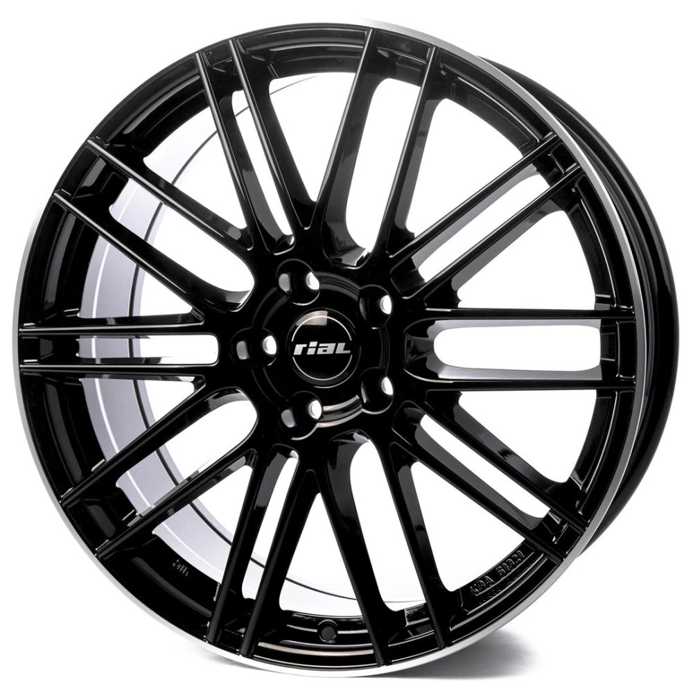 Felgen RIAL Kibo 8.0x18 5x112 ET42 Diamond-black Hornpolished
