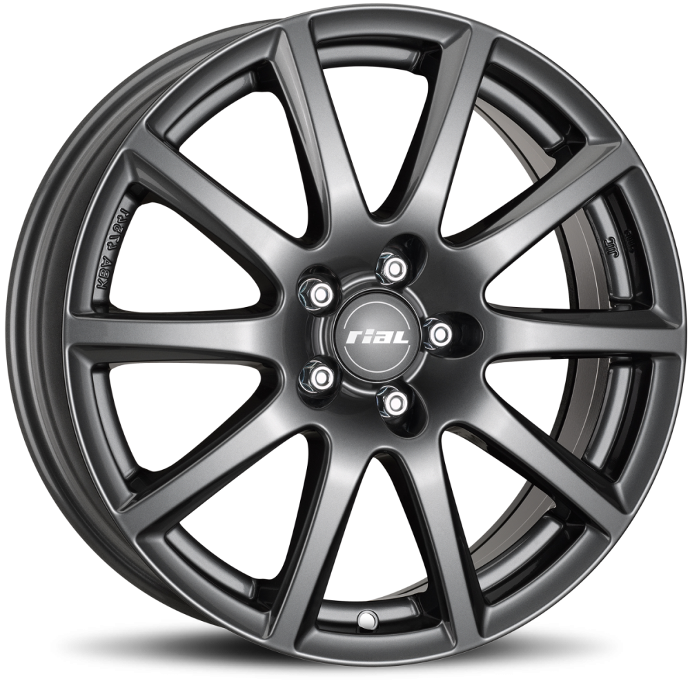 Felgen RIAL Milano 5.5x14 4x108 ET43 Titanium